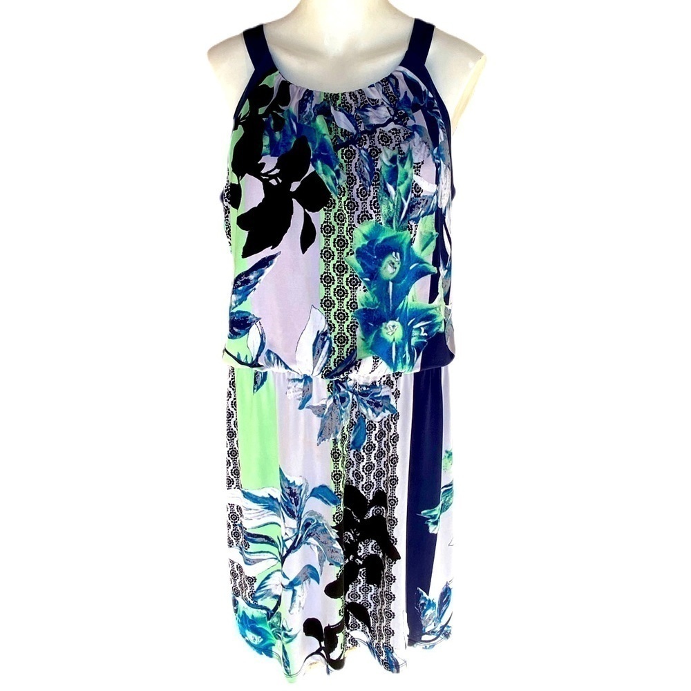 Style & Co Sleeveless Floral Dress